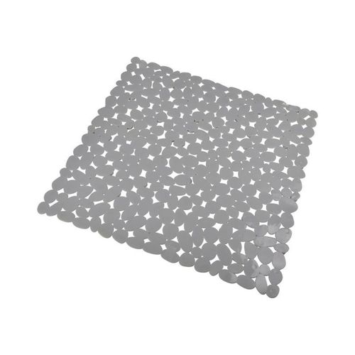 Fond de Douche Galets "Vitamine II" 52x52cm Gris Clair