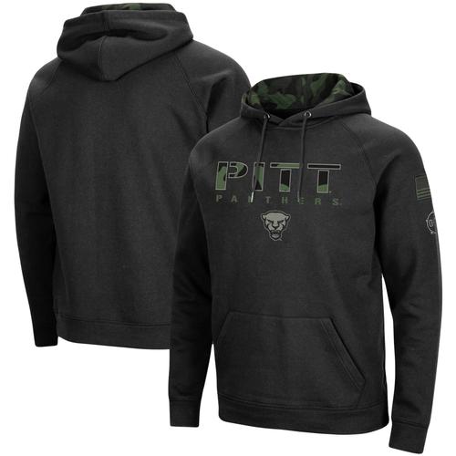 Sweat À Capuche Colosseum Black Pitt Panthers Oht Military Appreciation Camo Pour Homme