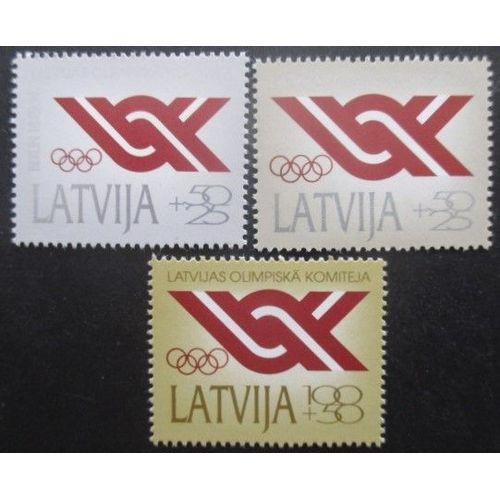 Lettonie Série N°283 Au 285 Neuf **