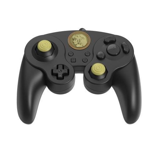 Manette Filaire Battle Pad - Link Zelda Pdp Noir Pour Nintendo Switch