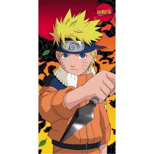 Naruto- Drap De Bain-Serviette De Plage 70x140 Cm.Microfibre.