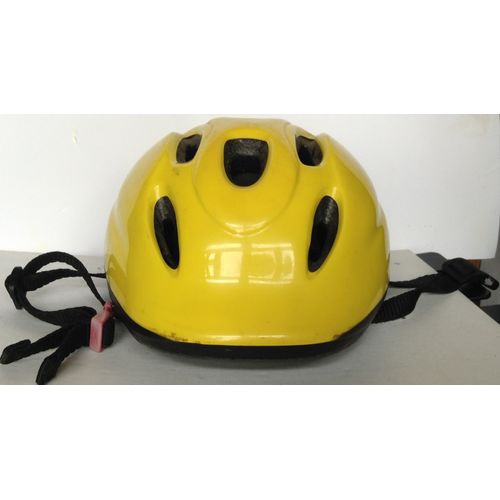 Casque Velo Decathlon Kiddy 48/53 Cms Jaune