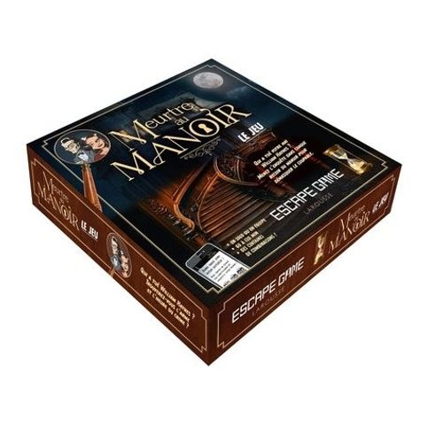 Meurtre Au Manoir - Coffret Escape Game