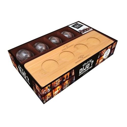 Un P'tit Dijo ? - Coffret Avec 4 Verres, 1 Planche Et 1 Livret De Dégustation