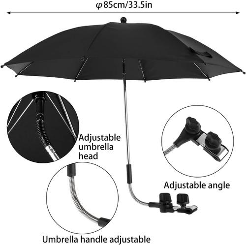 Ombrelle Poussette Universelle Bébé Confort Anti UV 50+,Parasol