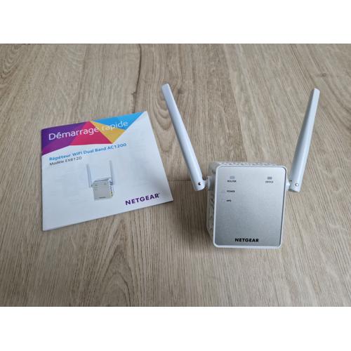 NETGEAR Répéteur WIFI dual Band AC1200 EX6120