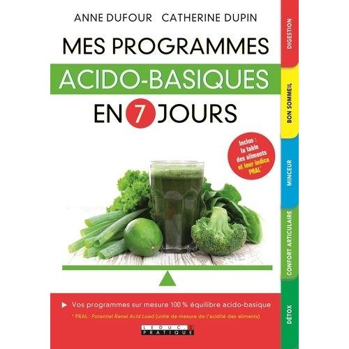 Mes Programmes Acido-Basiques En 7 Jours