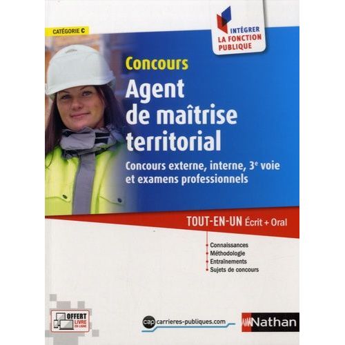 Concours Agent De Maîtrise Territorial - Concours Externe, Interne, 3e Voie Et Examen Professionnel