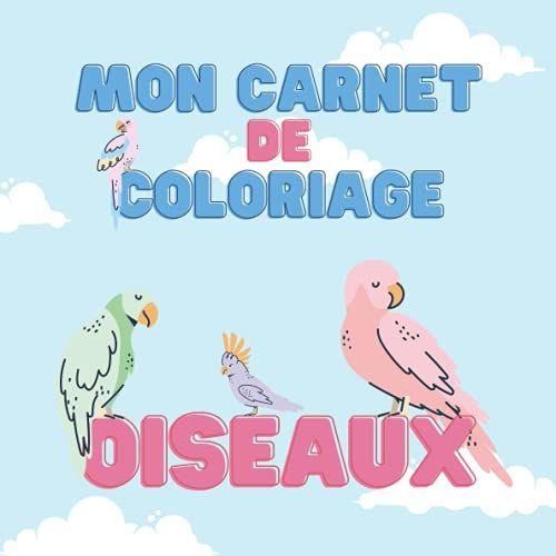 Mon Carnet De Coloriage Oiseaux: Apprendre À Colorier Des Oiseaux Tout En S'amusant