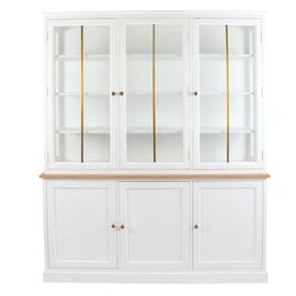Vaisselier 6 Portes Blanc