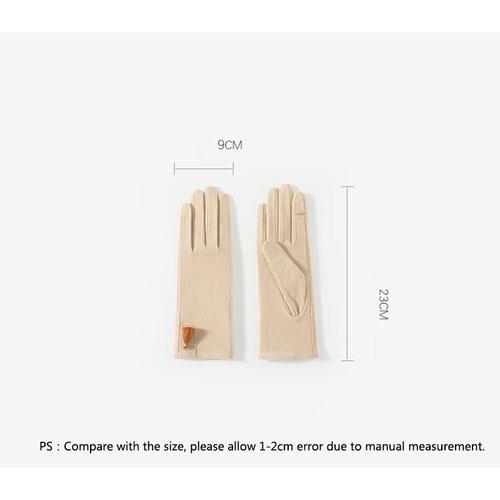 KayCrowne-Gants chauds et coupe-vent pour femme, mitaines à écran