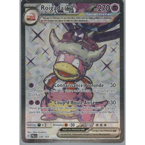 Carte Pokémon - Roigada Ex - 238/193 - Secrète-Rare - Ev2 Evolutions À Paldea