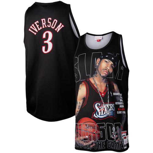 Débardeur Pour Homme Mitchell & Ness Allen Iverson Noir Philadelphia 76ers Slam Player