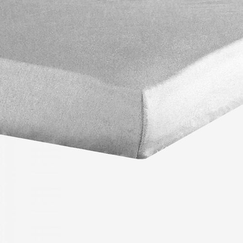 Drap-Housse En Coton 60 X 120 Cm Gris