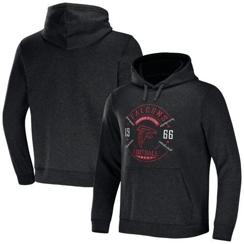 Collection Nfl X Darius Rucker Pour Homme Par Fanatics Heather Charcoal Atlanta Falcons Radar Sweat À Capuche
