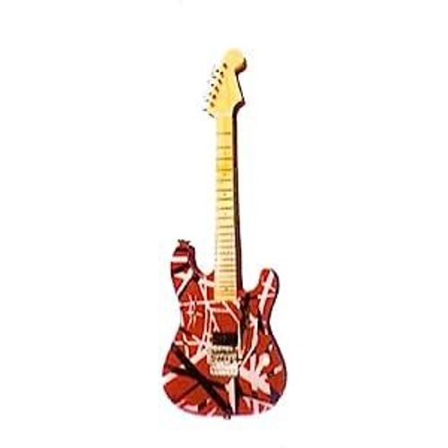 Guitare Miniature En Bois Luxe 27 Cm Van Halen