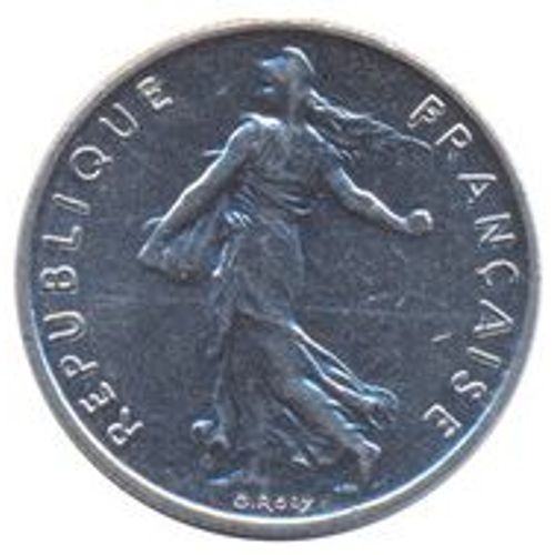 Pièce 1/2 Franc France - 1973