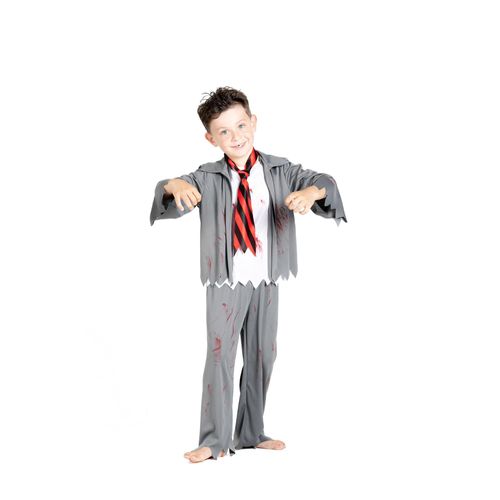 Costume Zombie Schoolboy - Taille 8-10 Ans