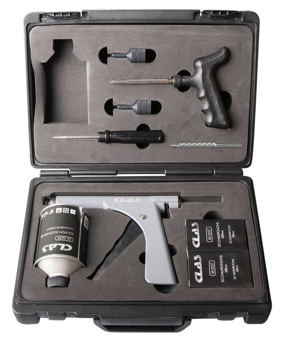 Kit Réparation Pneu 50 Mèches - Pour Pneus Sans Chambre à Air - Voiture, Camion, VTT, SUV - Anti-crevaison Rapide
