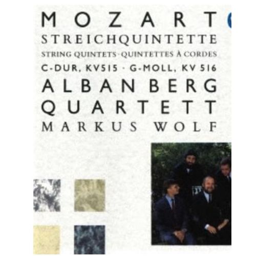 Wolfgang Amadeus Mozart Alban Berg Quartett (Quatuor) Cd Album, String Quintets K515 And K516markus Wolf