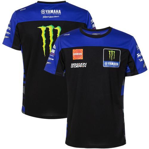 T-Shirt De L'équipe Monster Energy Yamaha Motogp 2023