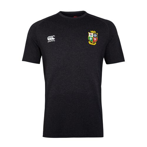 T-Shirt D'entraînement Seamless British & Irish Lions - Noir Marne - Hommes