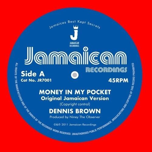 Dennis Brown - Money In My Pocket [7-Inch Single] Extended Play