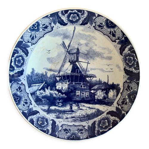 Assiette Delft Blauw Bleu