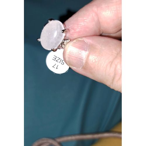 Bague Fantaisie Pierre Ovale Taille 17
