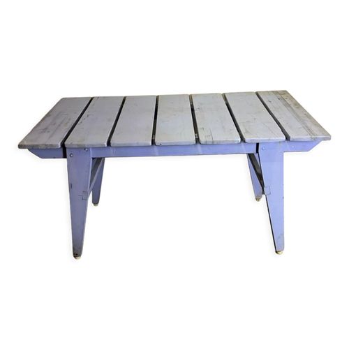 Table Pin Bleu