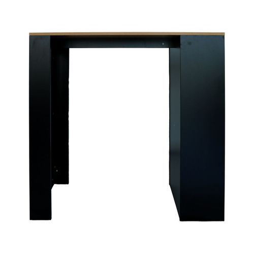Table De Bar "Barth" - 110 Cm X 50 X 103,5 Cm - Noir