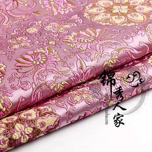 Tissu Brocart Damassé Jacquard Style Américain,Tissu Ameublement,Rideau De Costume,Vêtements,75x50cm - Type A