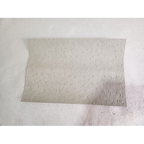 Tissu En Cuir De Vache À Couche Supérieure À Motif D'autruche,Cuir Gaufré,Tissu De Bricolage Fait Main,20*30cm - Type [T12]-20x30cm