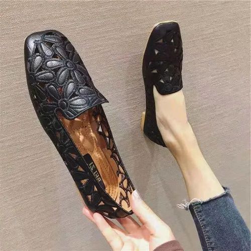 Chaussures Chaussures Plates Respirantes En Cuir Pour Femmesmocassins Décontractés Pour La Colonne Vertébraleballerines Pour Femmesété
