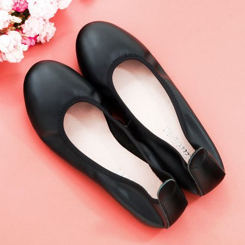 Ballerines En Cuir Véritable Pour Femmes,Confortables,Souples,À Enfiler,Grande Taille 34-43,Meilleures Ventes
