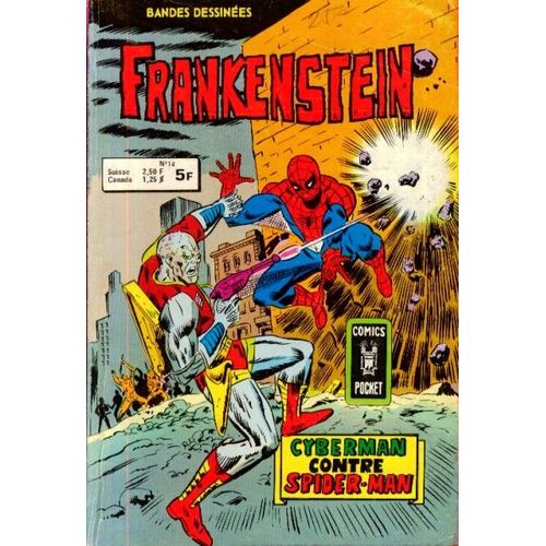 Frankenstein N° 14 : Cyberman Contre Spider-Man