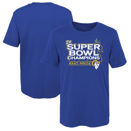 Fanatics Préscolaires Royal Los Angeles Rams Super Bowl Lvi Champions Parade T-Shirt