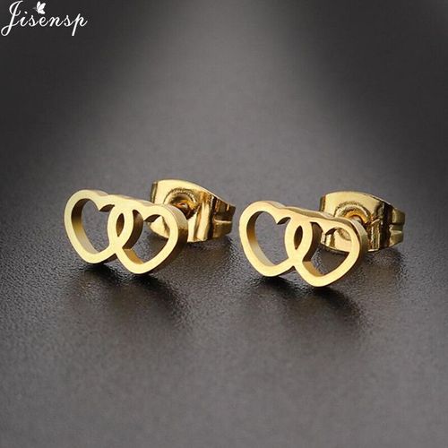 Boucles D'oreilles Multiples En Acier Inoxydable Pour Femme Et Enfant,Accessoires De Bijouterie,Minimaliste,Noir,Rond,Étoile,Lune,Croix,2024