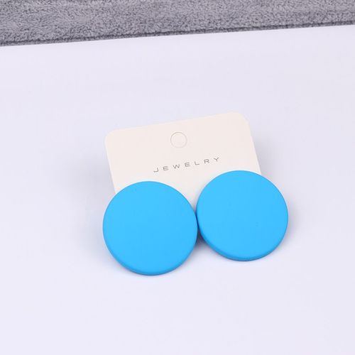 Boucles D'oreilles Rondes Colorées En Acrylique Pour Femme,Bijoux De Piercing De Ix,20 Pièces