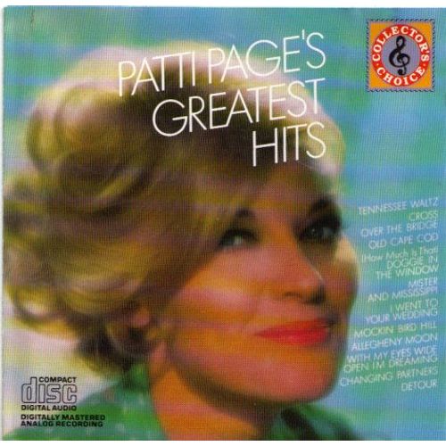 Patti Page's Greatest Hits - Cd Import Us 11 Titres