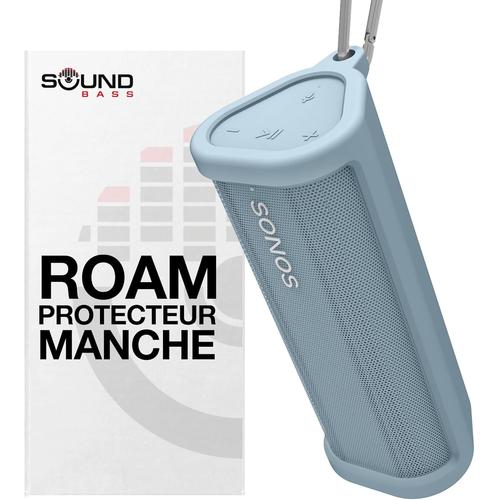 Etui De Protection En Silicone Robuste Pour Sonos Roam & Roam Sl|Bleu|Protegez Votre Haut-Parleur Bluetooth Sans Fil En Utilisant Cette Housse/Housse