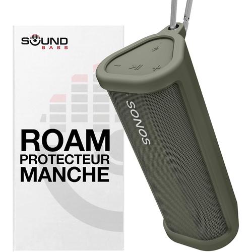 Etui De Protection En Silicone Robuste Pour Sonos Roam & Roam Sl|Vert|Protegez Votre Haut-Parleur Bluetooth Sans Fil En Utilisant Cette Housse/Housse