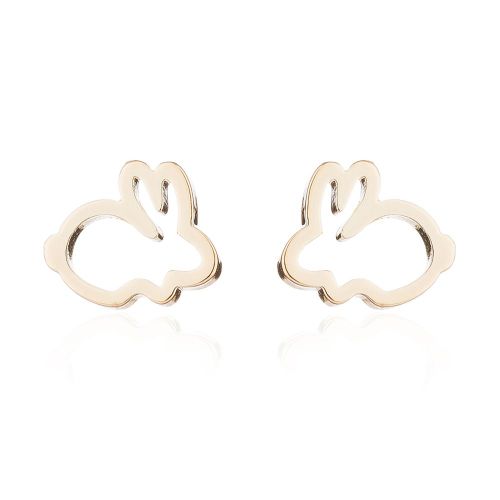 Boucles D'oreilles Lapin En Métal Pour Femmes, Bijoux Doux, D88, Livraison Directe