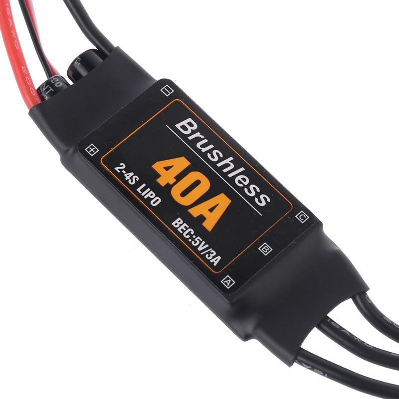 Composant Esc 40a Pour Drone, Sans Balais, Avec Contrôleur De Vitesse, Pièces Et Accessoires Pour Avions, Moteur, Jouets Radio Commandés, Fpv, Vue Aérienne, Hélicoptère, Quadcoptère-Générique