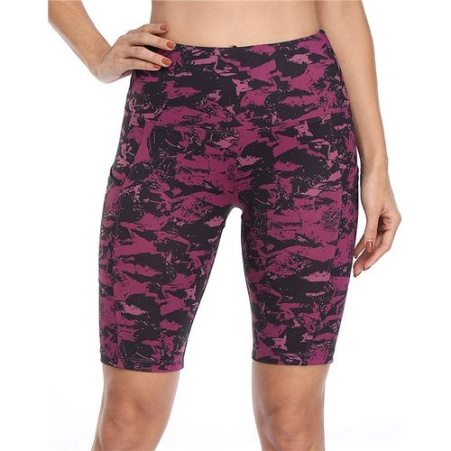 Short Imprimé Léopard Pour Femme,Grande Taille,Cyclisme,Yoga,Course À Pied,Motard,Butin,Sport,Fitness,Été
