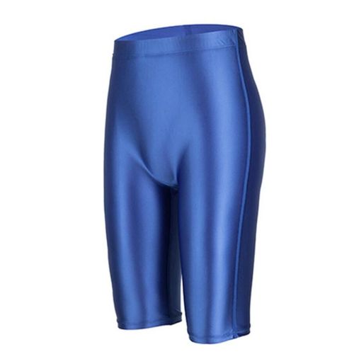 Leggings Moulants Taille Haute Pour Femmes,Shorts Minces,Bas Au Genou,Leggings Sexy Brillants En Satin,Streetwear Décontracté,Été,3xl