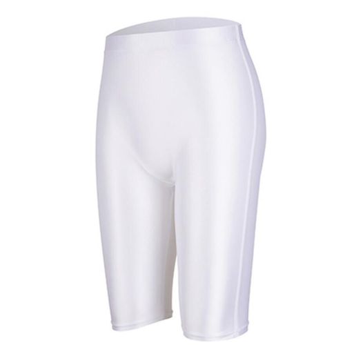 Leggings Moulants Taille Haute Pour Femmes,Shorts Minces,Bas Au Genou,Leggings Sexy Brillants En Satin,Streetwear Décontracté,Été,3xl