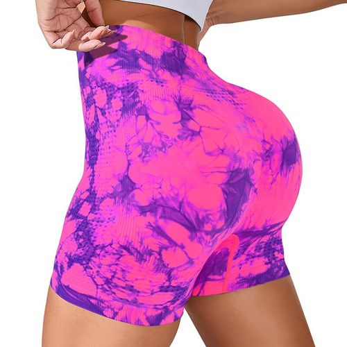 Shorts D'entraînement Taille Haute Sans Couture Pour Femmes,Leggings De Sport,Fitness,Yoga,Fesses Froissées,Sexy,Course À Pied,Hanche De Pêche