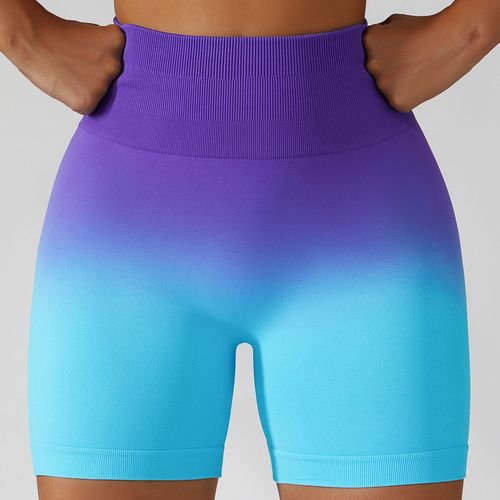Short De Yoga Moulant Sans Couture Pour Femmes,Pantalon De Fitness Élastique Taille Haute Pour La Gym,La Course À Pied Et L'entraînement