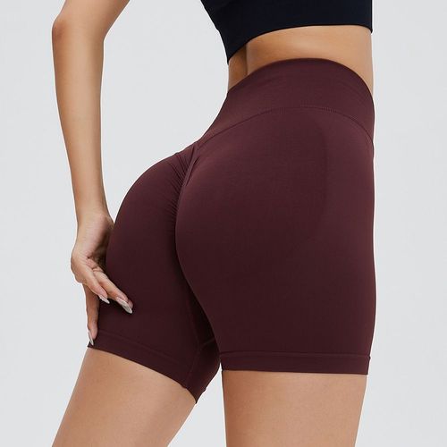 Shorts De Motard Taille Haute Pour Femmes,3 Pouces,Sans Couture,Sport,Yoga,Lifting Du Lit,Push Up,Fitness,Gym,Entraînement